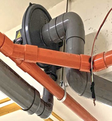 透浦式強制排風裝置(現場構築式建築物污水處理設施) 透浦式強制排風裝置