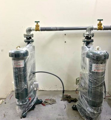 直立式鼓風(曝氣機)(現場構築式建築物污水處理設施) 直立式鼓風(曝氣機)